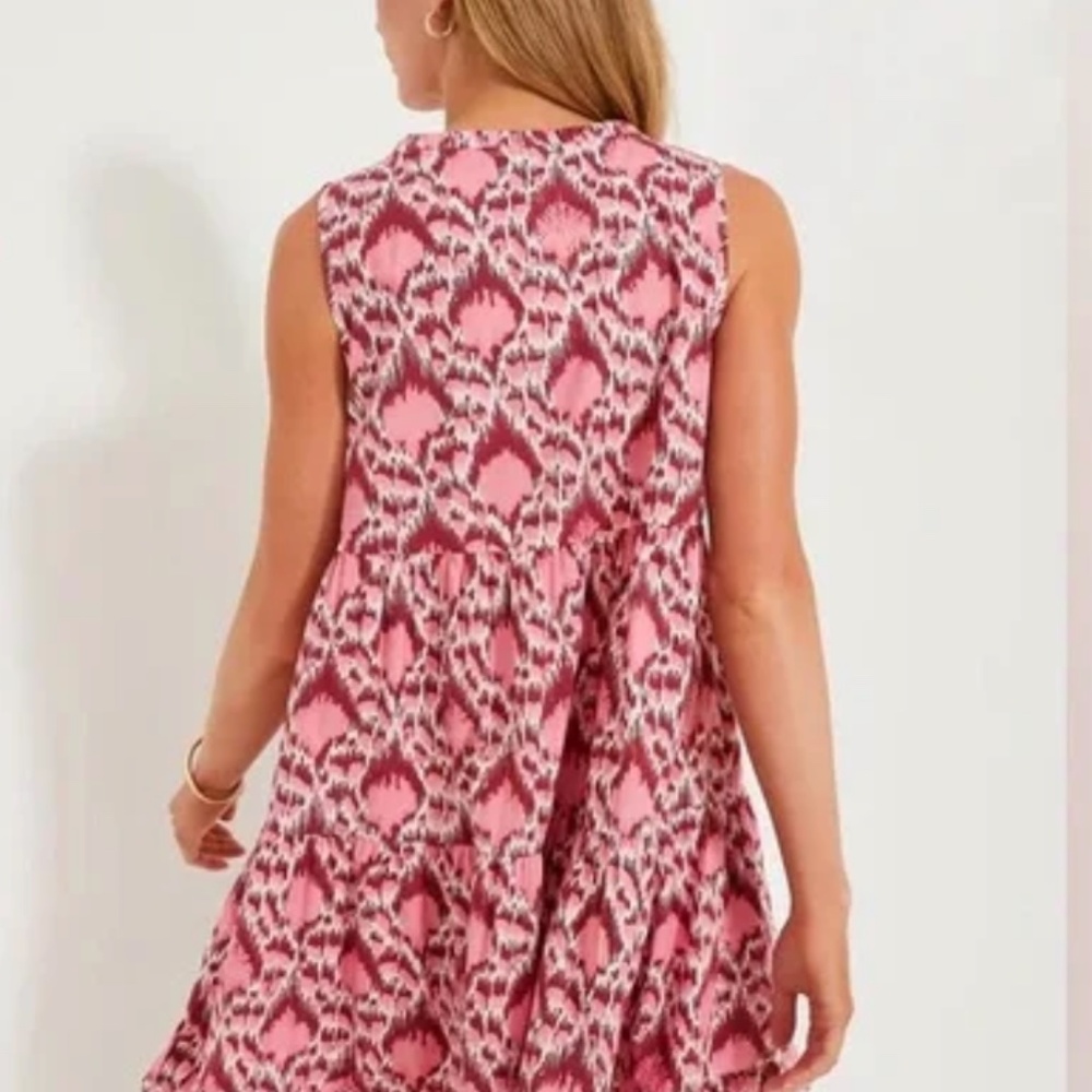 Tuckernuck Poppy Ikat Mini Salty Paloma Coverup Size Small - Picture 3 of 6